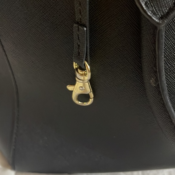 Michael Kors black Sutton saffiano  leather satchel - Picture 7 of 7